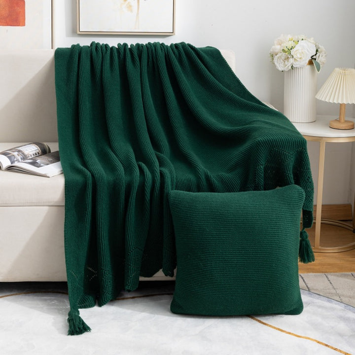 Home Decorative Knit Throw Blanket