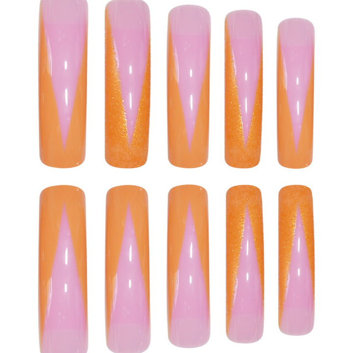 Abstract Stiletto Nail Extensions Bowlift