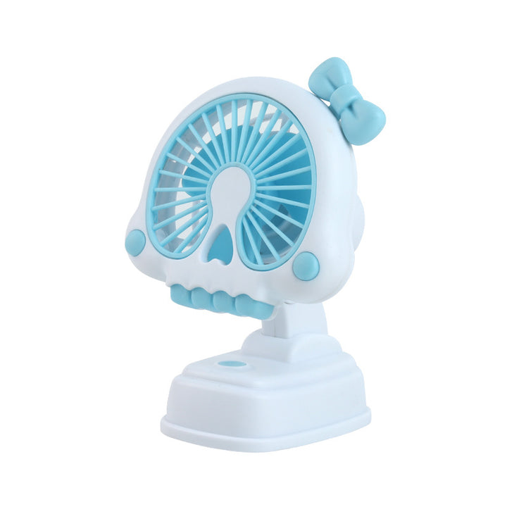 Cartoon Skull-Themed Desk Fan Bowlift