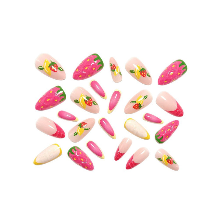 Creative Art Nails with Cheerful Fruit Design Bowlift