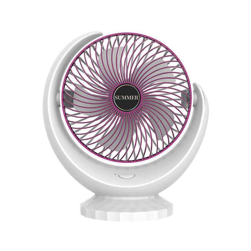 Ladies portable table fan with innovative fan technology Bowlift