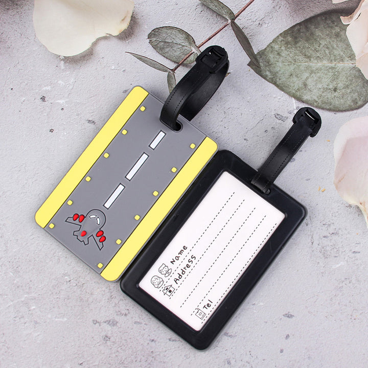 Airplane Runway Luggage Tag Bowlift