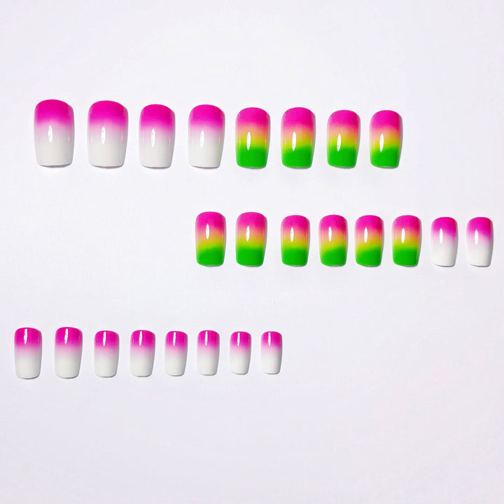 Stylish Ombre Nail Art Design Bowlift