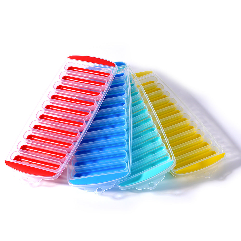 Silicone Ice Cube Tray with Ergonomic Handle Bowlift