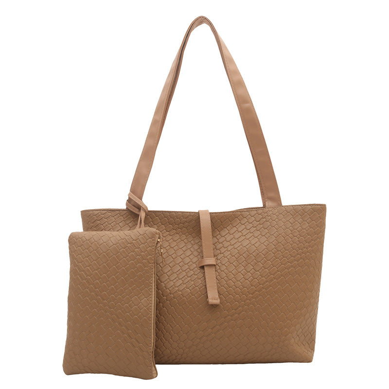 WoElegant Woven Tote Bag Bowlift