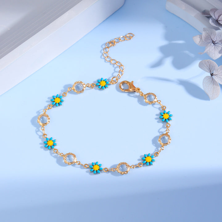 Floral Charm Bracelet Bowlift