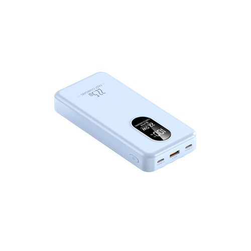 Compact power bank with integrated multi-function charging display Bowlift
