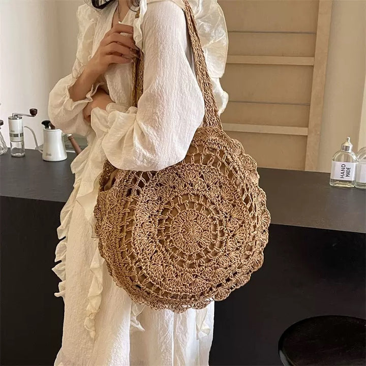 Handcrafted Macrame Shoulder Bag Bowlift