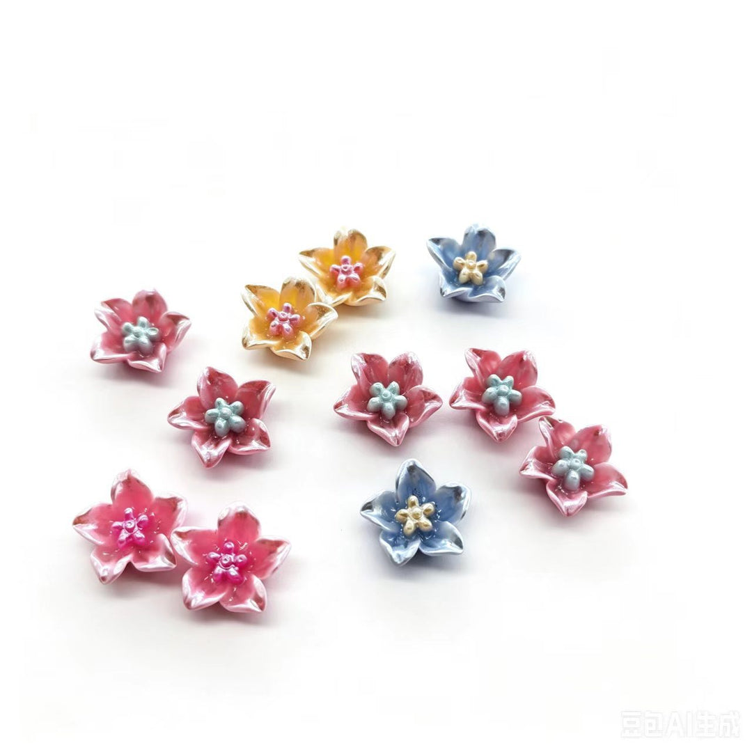 Decorative flower appliqués Bowlift