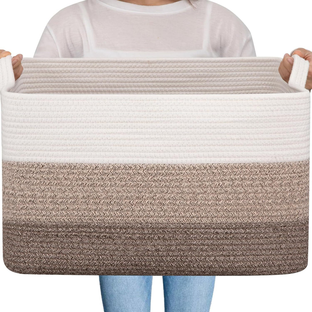 Women Versatile Storage Basket with Sturdy Handles Bowlift