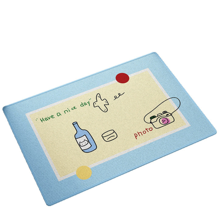 Cute Cat-Themed Bath Rug Bowlift