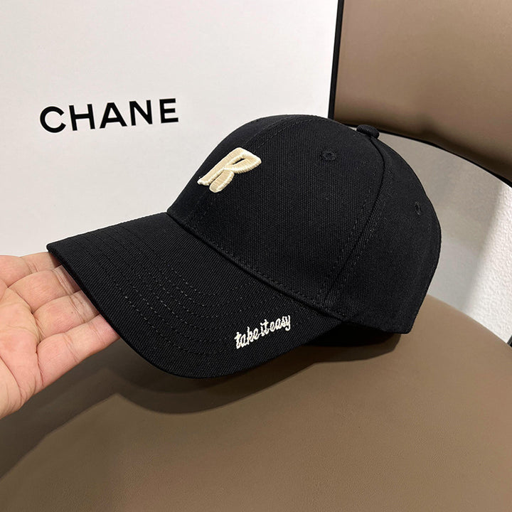 Women's Casual Embroidered Cap Bowlift