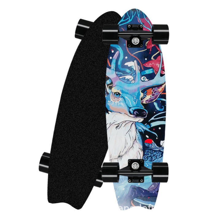 Surf-Inspired Mini Cruiser Skateboard Bowlift
