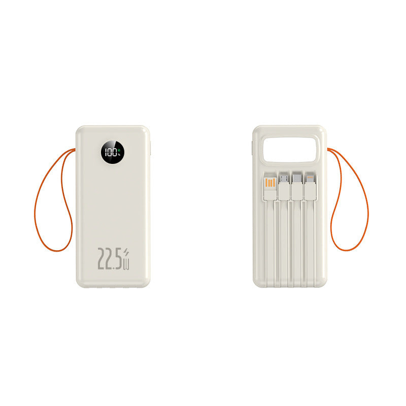 Portable power bank with fast charging function and digital display Bowlift