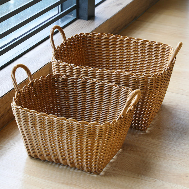 Unisex Versatile Storage Basket made of woven material Bowlift