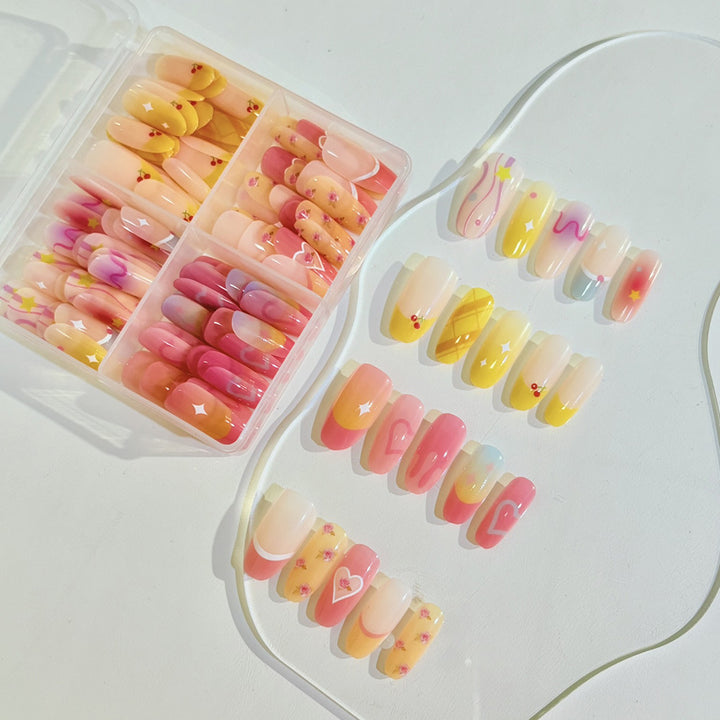 Artistic Press-On Nail Collection Bowlift