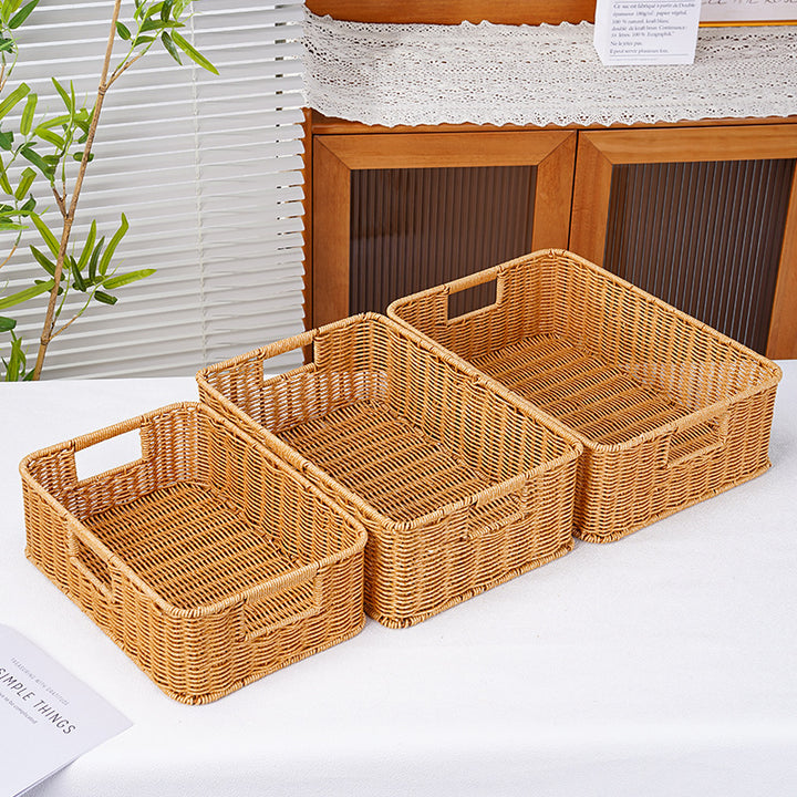 Woven Storage Organizer Basket Bowlift