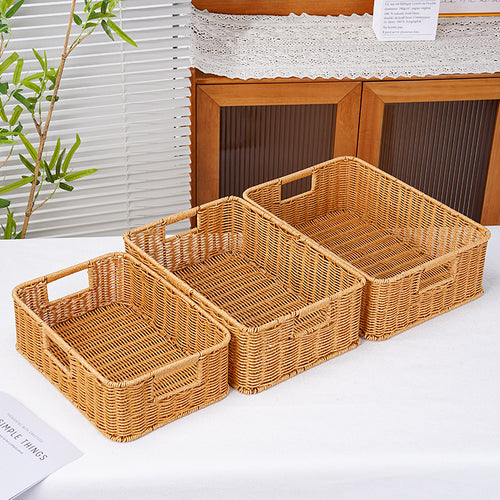 Woven Storage Organizer Basket Bowlift