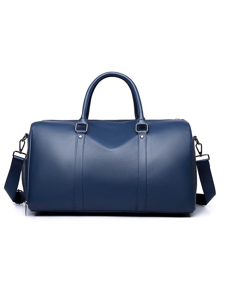 Premium Leather Travel Duffel Bag Bowlift