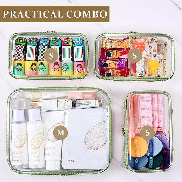 Storage Bag Set with Transparent Design Bowlift