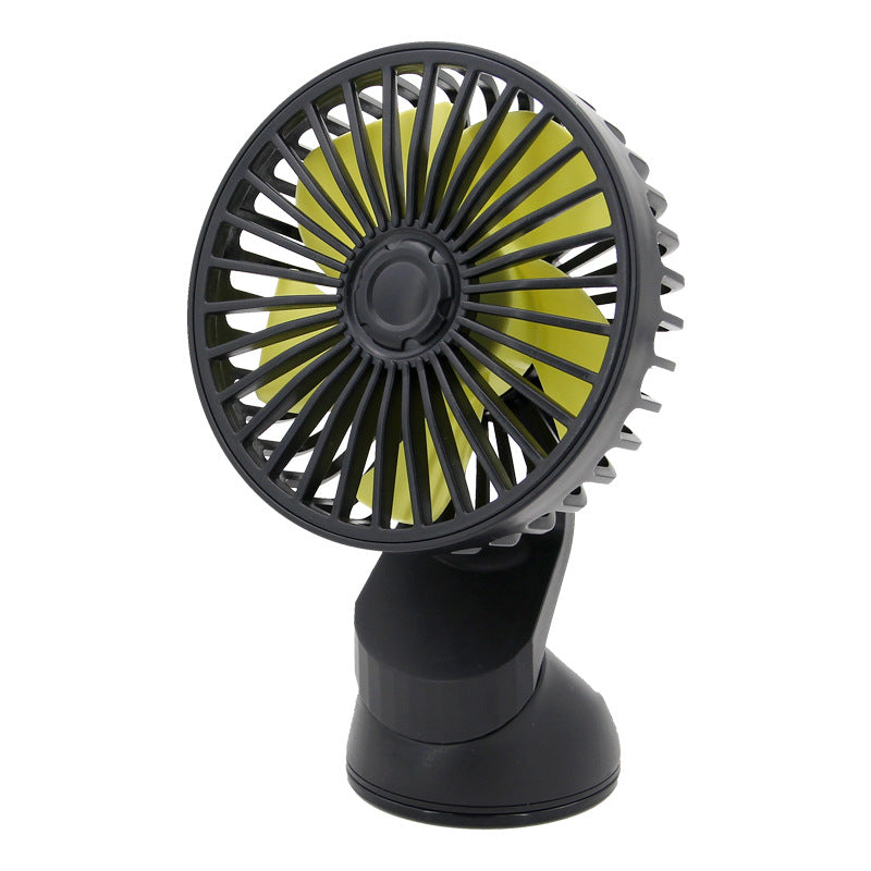 Adjustable Dual-Head Car Ventilation Fan Bowlift