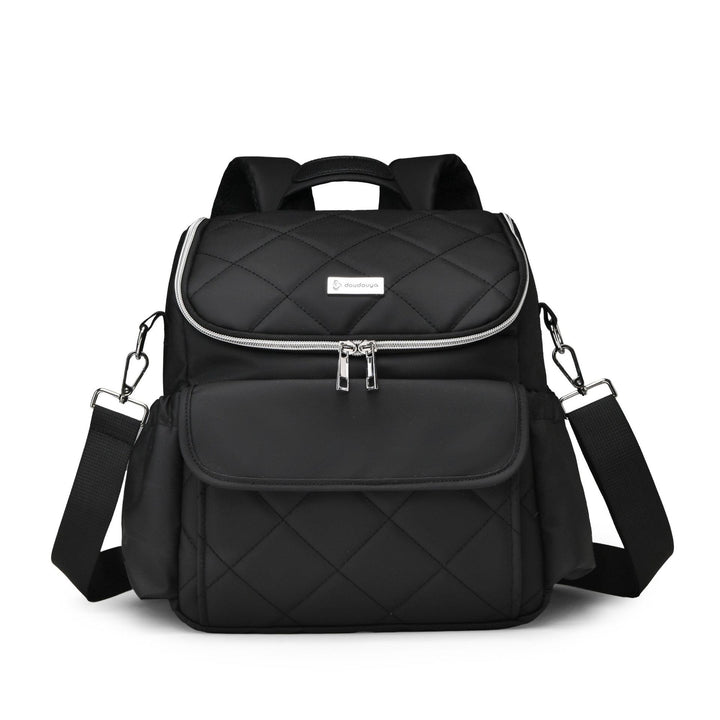 Elegant Quilted Travel Backpack Bowlift