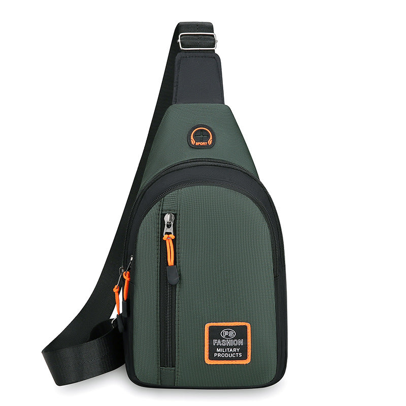 Military-Inspired Versatile Sling Bag Bowlift
