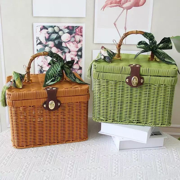 Handcrafted Storage Basket Bowlift