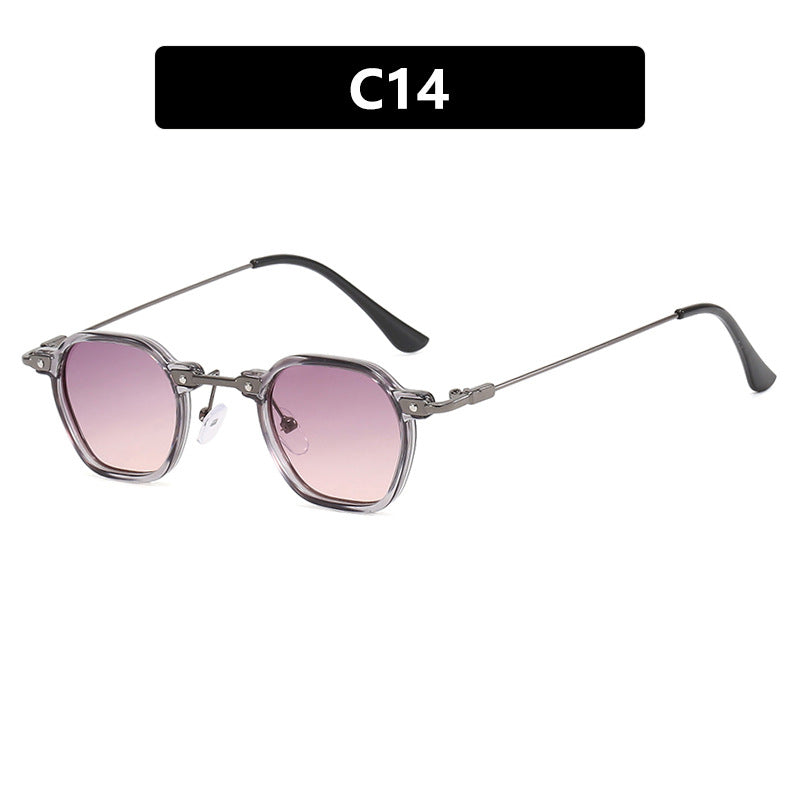 Ladies stylish sunglasses with unique hexagonal shape and sturdy frame Bowlift