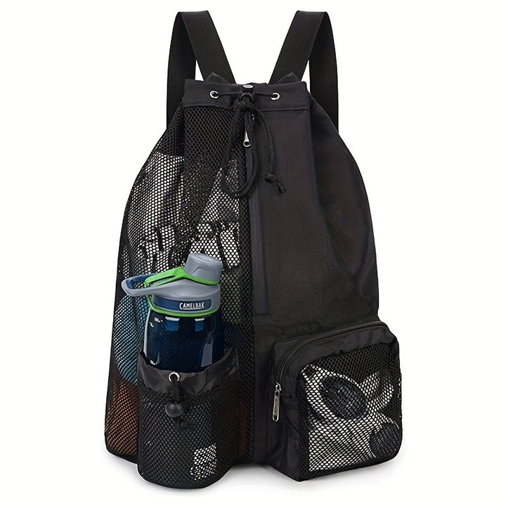 Sporty and Airy Mesh Backpack Bowlift