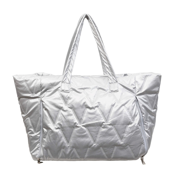 Practical Travel Bag With Structured Outer Material Bowlift