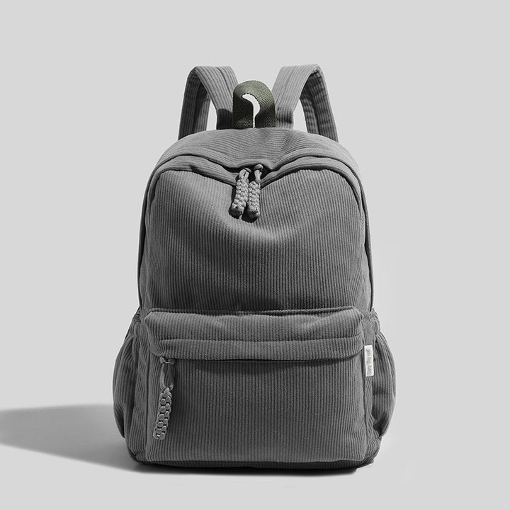 Compact Textured School Backpack Bowlift
