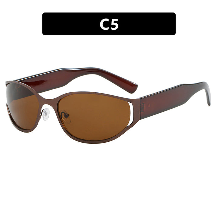 Women's modern sunglasses with elegant contours and protective UV filter Bowlift