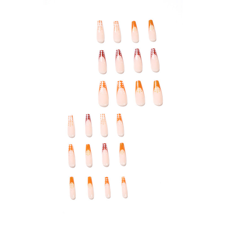 Artful Nail Extensions with Innovative Dot Design Bowlift