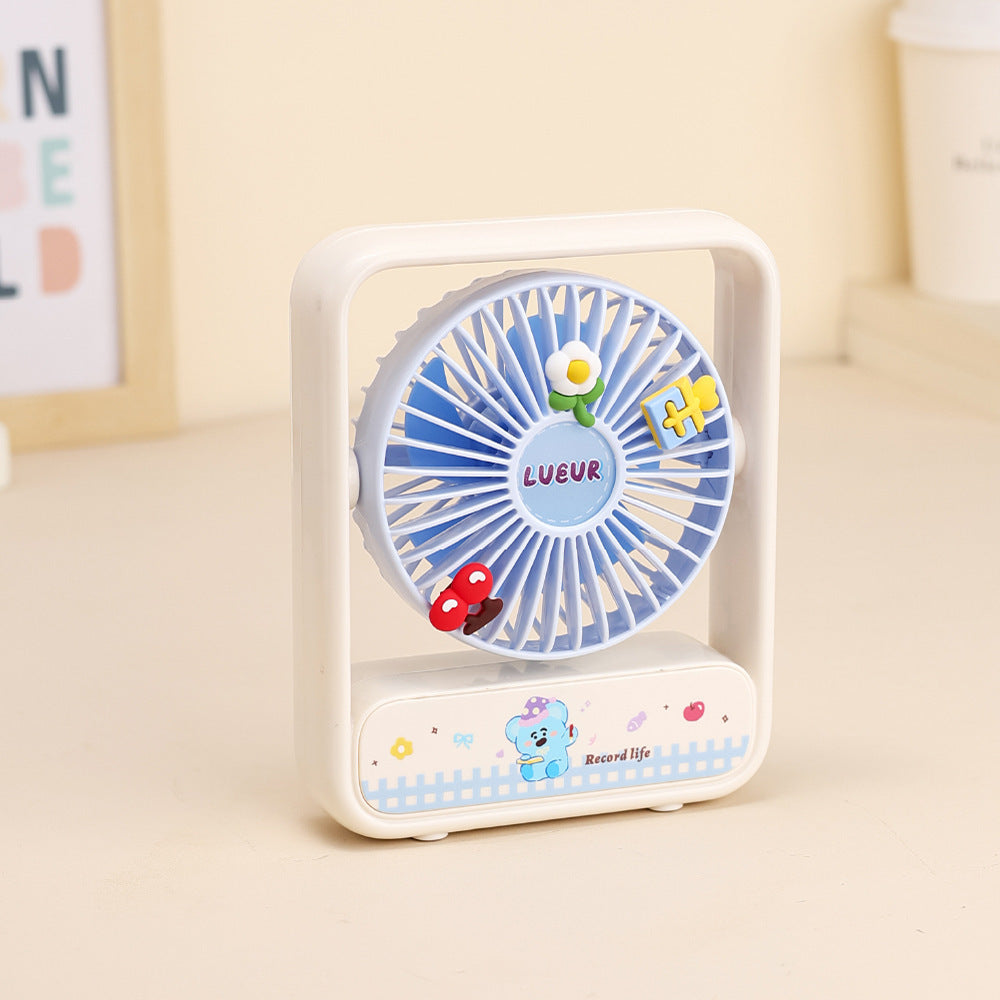 Ladies Creative Table Fan Bowlift