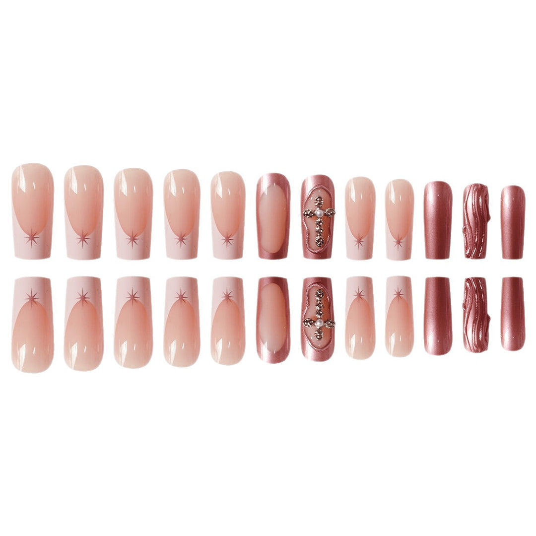 Artistic Long Nail Set Bowlift