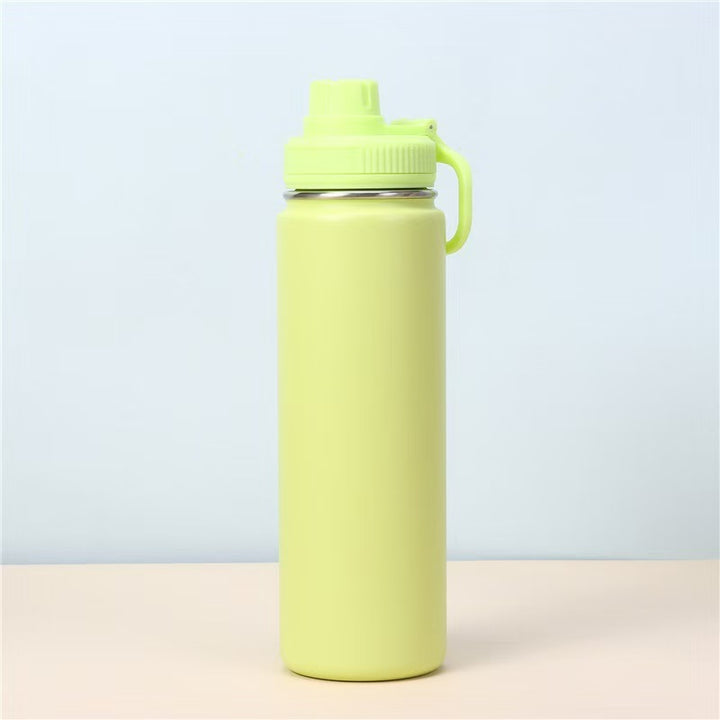 Insulated Stainless Steel Sport Water Bottle with Wide-Mouth Flip Cap Bowlift