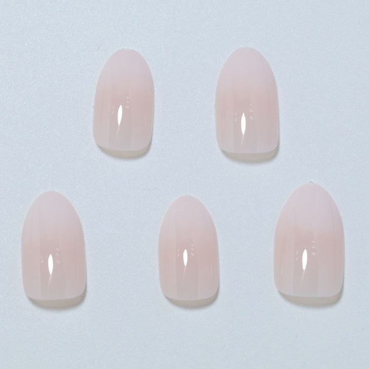 Natural Finish Press-On Nail Tips Bowlift