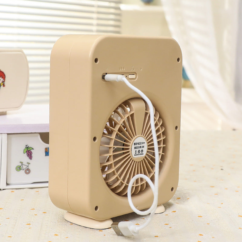 Ladies Creative Table Fan with Animal Motifs Bowlift