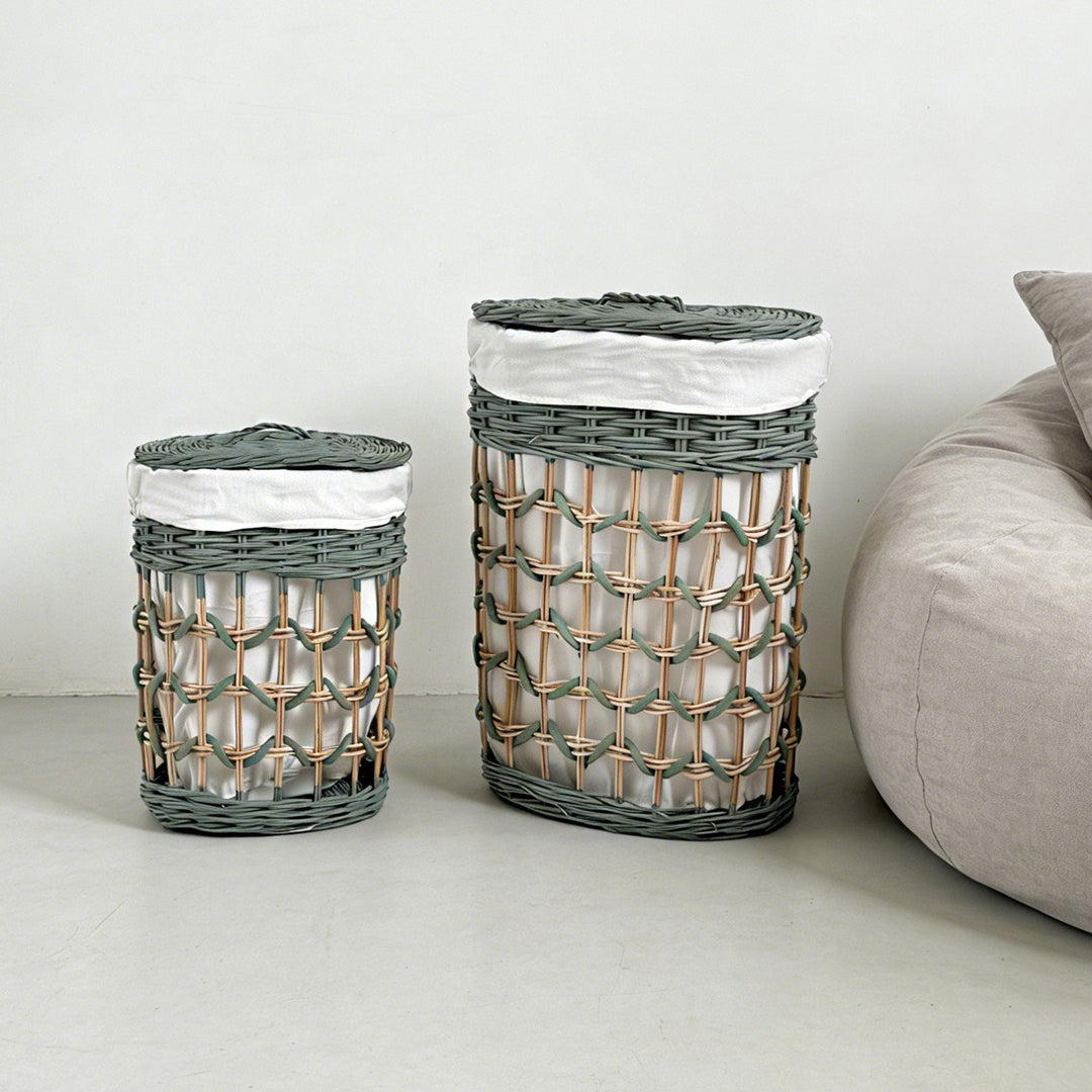 Mood-enhancing laundry basket Bowlift