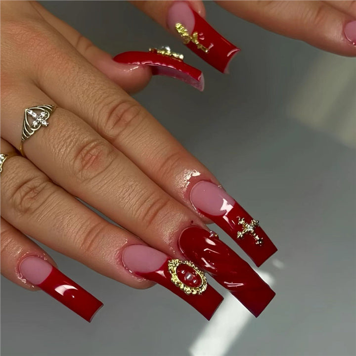 Elegant Glamorous Nail Art Extensions Bowlift