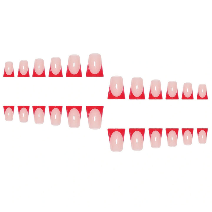 Artistic Square Press-On Nails Bowlift