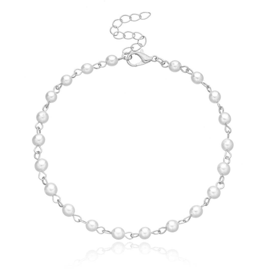 Elegant Beaded Chain Anklet Bowlift