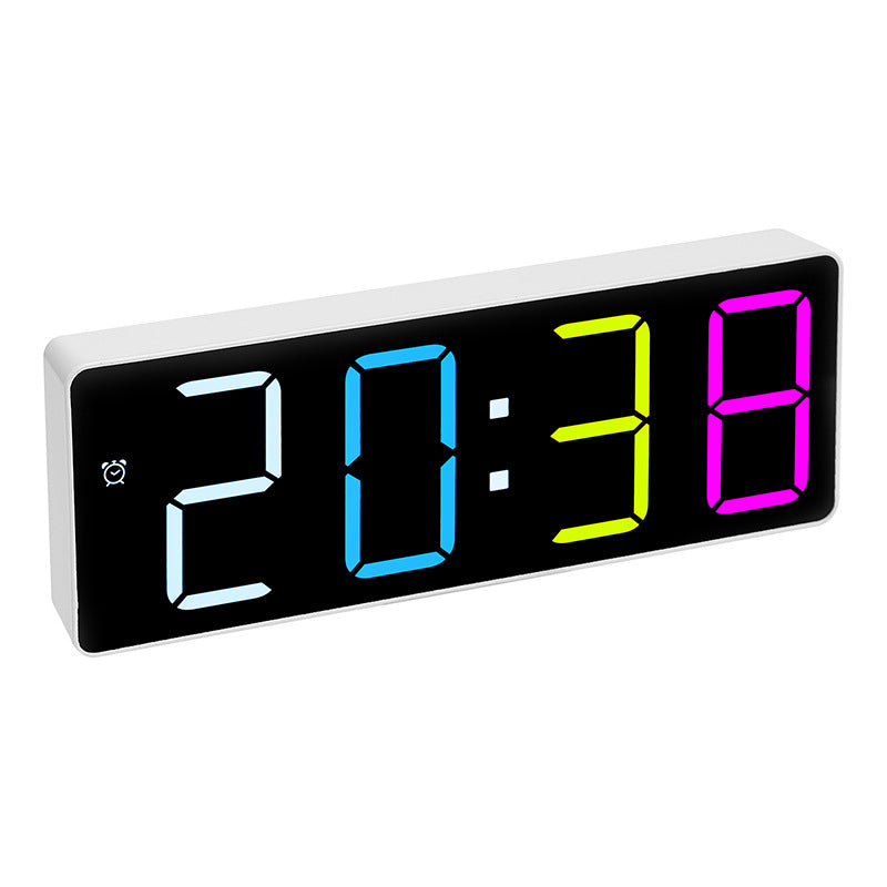 Digital Wall Clock with Large LED Display Bowlift