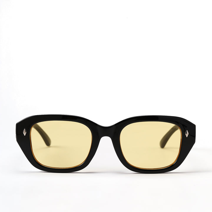 Women's stylish square sunglasses with high-quality tortoiseshell frame Bowlift