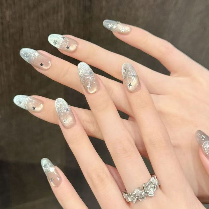 Premium Glitter Press-On Nail Tips Bowlift