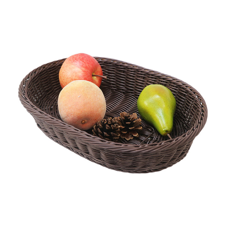 Handcrafted fruit basket made of woven material Bowlift