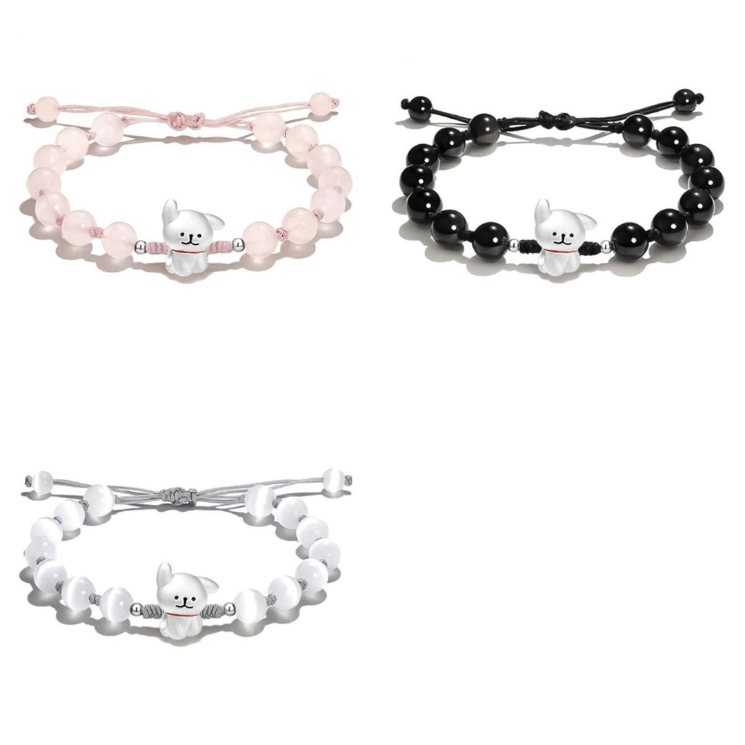 Adjustable Cute Dog Charm Bracelet Bowlift