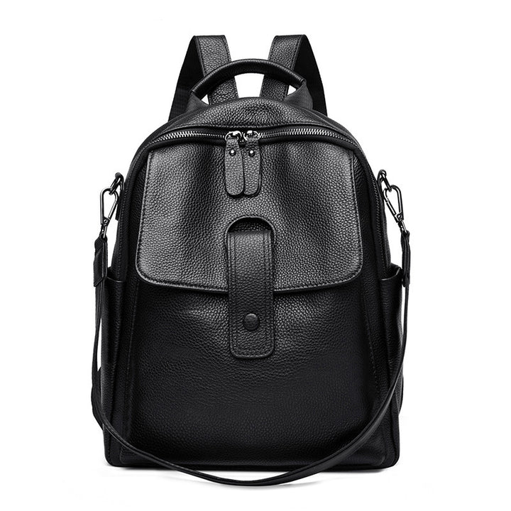 Vegan Leather Multi-Functional Backpack Bowlift