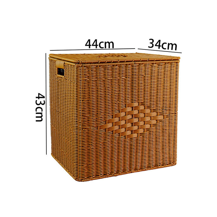 Women storage box made of braided material Bowlift